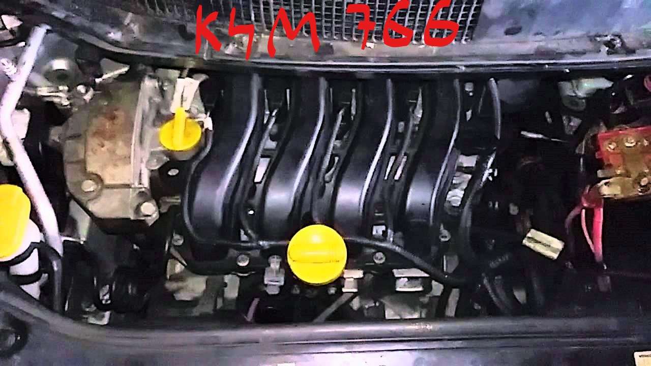 Двигатель K4M 1.6 16кл (в сборе)